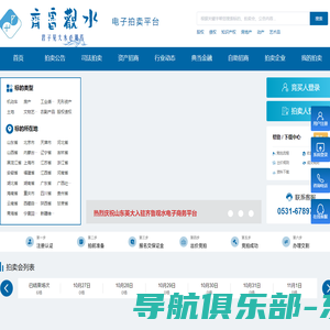 齐鲁观水电子拍卖平台