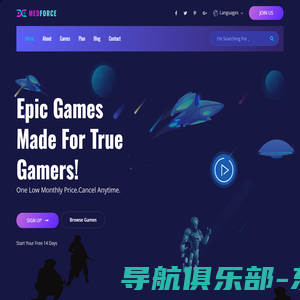 Medforce - Gaming Subscription Website Html Template