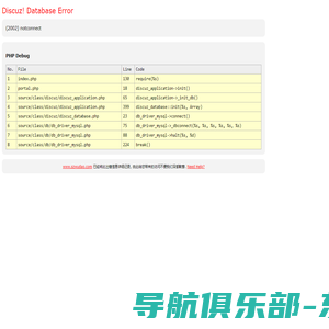 www.szwudao.com - Database Error